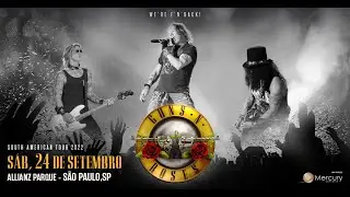 Show Guns N' Roses - 24/09/2022 - Allianz Parque - São Paulo - SP - It's So Easy - #gunsnroses