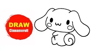 How To Draw Cinnamon Roll | Cinnamoroll Drawing | Sanrio