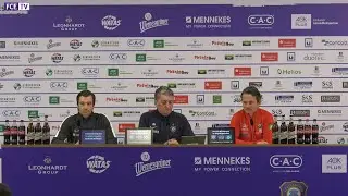 Die PK vor dem Heimspiel gegen den HSV