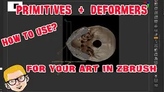 HOW TO USE PRIMITIVES AND DEFORMERS IN YOUR ART IN ZBRUSH
