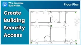 How to Draw a Security and Access Floor Plan | EdrawMax