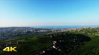 Doğaya Uçuş ve Samsun'a Kuş Bakışı 4K
