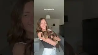 meet my new puppy 🥹🤏🏼