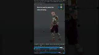 Cascadeur Know How - Blending a Pose Using Interval Edit Mode