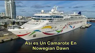 Asi es Un Camarote En #norwegian  Dawn Cruise*