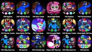 FNF Raptime, FNF Corrupted Night, FNF Pibby Mod, Music Night Battle, FNF Rap Battle, FNF Beat Blade