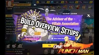 Gyoro Gyoro Build Overview & Setups One Punch Man The Strongest