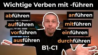 Wortschatz für Profis - Wichtige Verben mit führen - B2/C1