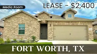 New Construction Home Tour in Crowley, Texas! Available For Lease!