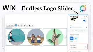 How to create an infinite logo carousel in Wix