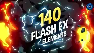 140 Flash FX Elements for AFTER EFFECTS