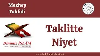 Taklitte niyet