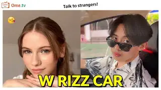 RIZZ INI BIKIN CEWEK TERPESONA SAMA ORANG INDO (W RIZZ MOMENTS)!!! OME TV INTERNASIONAL