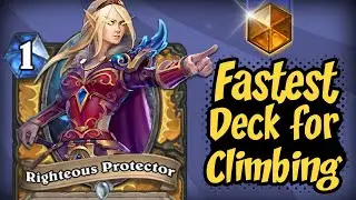 [Hearthstone] Fastest Deck for Climbing - Aggro Paladin (2021)