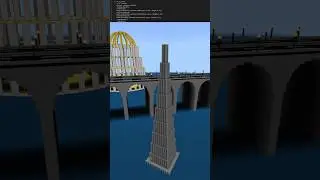 Building a Lava Stone Tower in Minecraft! #minecraft