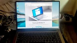 My Xiaomi Notebook Ultra Upgraded Into Windows 11 Operating System