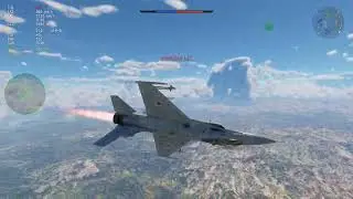 8 Kill Match (ft. 1v3) in the F-16AJ | War Thunder