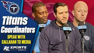 Titans Introduce OC Nick Holz and DC Dennard Wilson: Full Press Conference