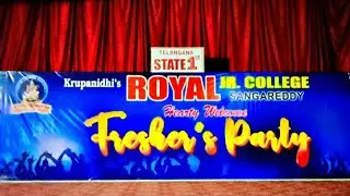 Freshers Party @krupanidhiroyaljrcollege