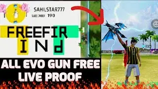 ALL EVO GUN FREE 🤫 LIVE INDIAN🇮🇳 SERVICE