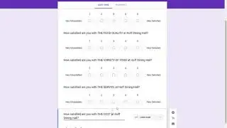 Week 6   Video 1   Final Project   Create survey using Google Forms
