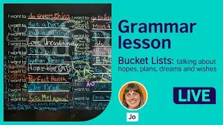 Grammar Lesson: Hopes, plans and wishes