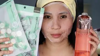 MINISO COMPRESSED FACE MASK REVIEW