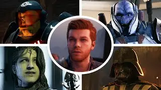 Star Wars Jedi Survivor - All Boss Intros