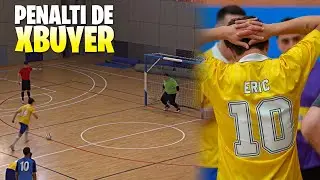 LANZO PENALTI DECISIVO con la PIERNA MALA en el PARTIDO del XBUYER TEAM