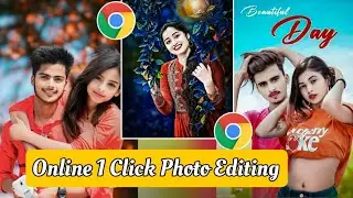 One click photo editing | Online photo editing kaise kare | New trick photo editing 2024