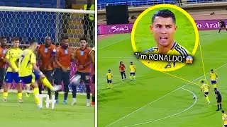 Ronaldo FREE KICK Goal vs Al-Fayha 😳