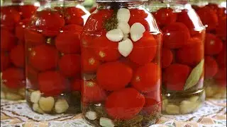 THE BEST recipe for AMAZING TOMATOES FOR THE WINTER!!! The brine is the bomb!!!