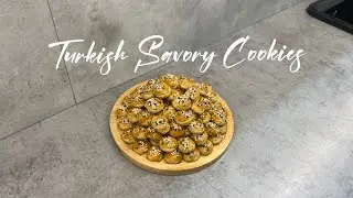 Turkish Salty Sesamy Cookies Recipe
