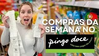 SUPERMERCADO EM PORTUGAL 2024 I Compras da semana no Pingo Doce