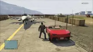 GTA5: Stealing Fighter Jet & Attack Helicopter from Military Base