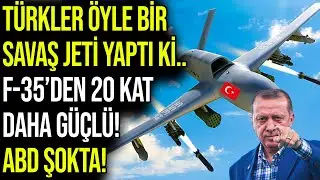 TÜRKLER ÖYLE BİR SAVAŞ JETİ YAPTI Kİ.. F-35’den 20 KAT DAHA GÜÇLÜ ABD ŞOKTA!