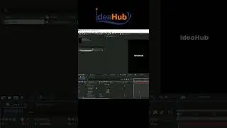 Text Bounce Effect Tutorial in After Effects | 