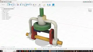 Fusion 360: Meccanismo Oscillante (assemblaggio)
