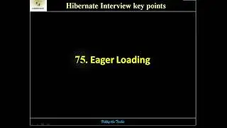 HB75. Hibernate - Eager Loading