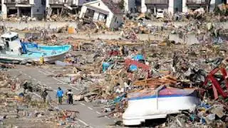 tsunami y sismo 8.0 japon  (Lo que quedo 2011)