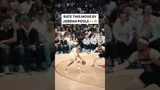 Rate this move by Jordan Poole 👇🔥..#jordanpoole #warriors #gsw #goldenstatewarriors
