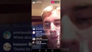 Justin Bieber Singing DESPACITO / LIVE ON INSTAGRAM