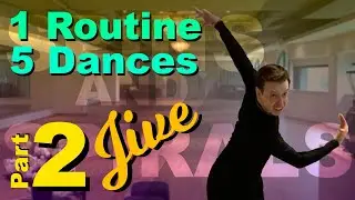 Part 2 Jive Variation | Spins & Spirals | Arkady Bakenov | Ballroom Dance | Latin Lesson