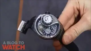 Breva Genie 03 Speedmeter Watch With Mechanical Robinson Cups Demonstrated