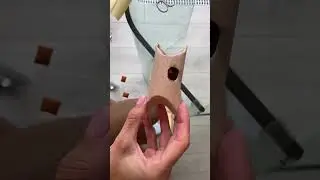 Интерактивная игрушка кормушка для кота своими руками 