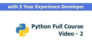How to Create Variables in Python | Video -2 | Python 2021