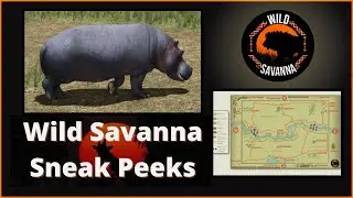 Roblox Wild Savanna  - Common Hippo and Map sneak peeks !!! (March 2022)