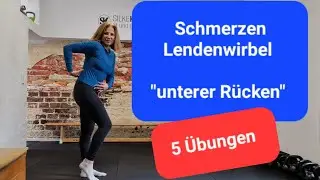 Rückenschmerzen - unterer Rücken! Lendenwirbelsäule 