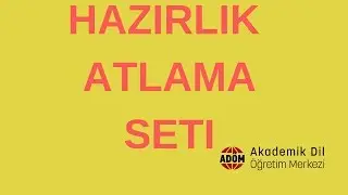 UNIVERSITE INGILIZCE HAZIRLIK SINAVI ATLAMA SETI