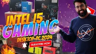 Super Intel Gaming PC Build🔥 With GPU! Complete Guide 14 Gen i5 🕹 4K Gameplay.